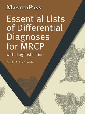 cover image of Essential Lists of Differential Diagnoses for MRCP